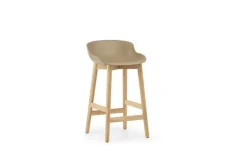 Best Normann Copenhagen Hyg bar stool 65 cm wood Sand - Egetræ