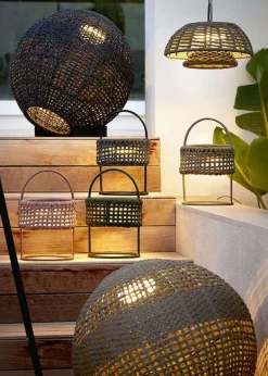 Best Cane-line Illusion Lampe til Ophæng Cane-line Soft Rope, Dark Grey