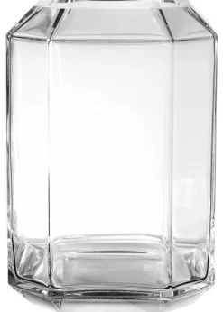 Clearance Louise Roe Jewel Vase 03 Clear