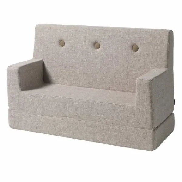 Best By KlipKlap Klip Klap KK Kids Sofa Beige w/ Sand