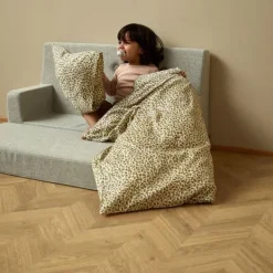 Best By KlipKlap Klip Klap KK Kids Sofa Beige w/ Sand
