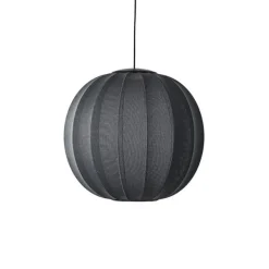 New Made by Hand Knit-Wit Ø60 Round Pendant LED Black