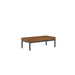 Online HOUE LEVEL / Table Bamboo/Dark Grey Side Table