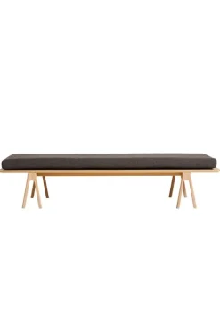 Best Woud Level Daybed Alpine Dark Brown 18 Bouclé