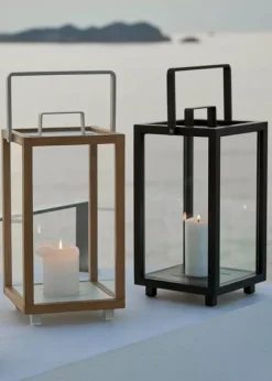 New Cane-line Lighthouse Outdoor Lantern Lavagrå - Lille