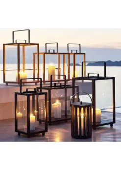 New Cane-line Lighthouse Outdoor Lantern Lavagrå - Rektangulær