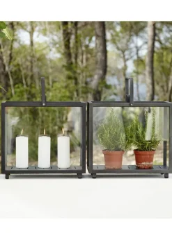 New Cane-line Lighthouse Outdoor Lantern Lavagrå - Rektangulær