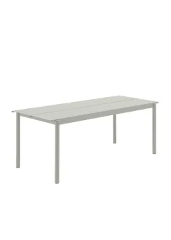 Online Muuto Linear Steel Table Grey