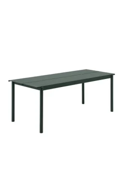 Fashion Muuto Linear Steel Table Dark Green