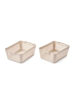 Best LIEWOOD Makeeva Basket 5060 Sandy - Large 2-Pack