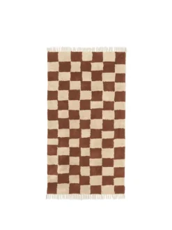 Best Ferm Living Mara Washable Rug Mara Washable Rug - Rust/Warm Sand