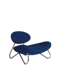 Woud Meadow Lounge Chair - Chrome