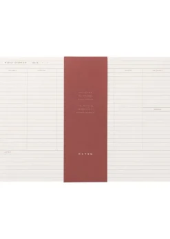 Hot NOTEM MILO - Weekly Planner Notepad