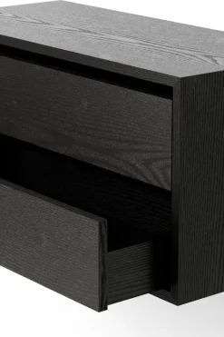 Discount New Works Cabinet Low w. Drawers Black Ash