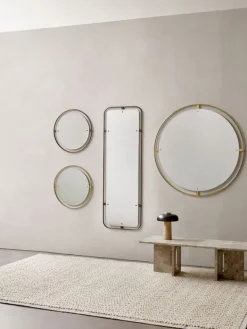 Sale Audo Copenhagen Nimbus Mirror Large - Bronzed Brass