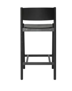 Best Hübsch Oblique Bar Stool Black