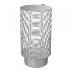New Blomus OLEA Outdoor Lantern Silver, Metallic Finish - Large
