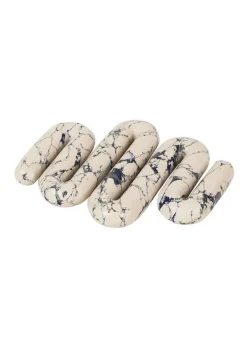 Best Broste CPH Orla bordskåner Komposit white/Spectrum blue small