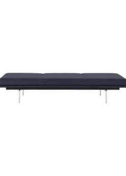 Best Muuto Outline Daybed Stel: Aluminium / Stoftype: Vidar 554
