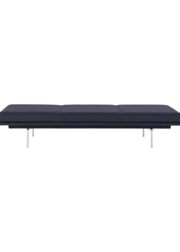 Best Muuto Outline Daybed Stel: Aluminium / Stoftype: Vidar 554
