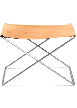 Best OX DENMARQ OX Stool Natural Leather / Stainless Steel