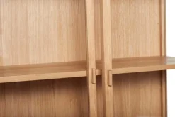 Discount Hübsch Panorama Display Cabinet Oak - Small