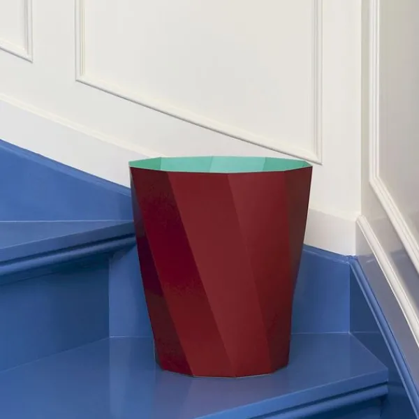 Discount HAY Paper Paper Bin Dark Green