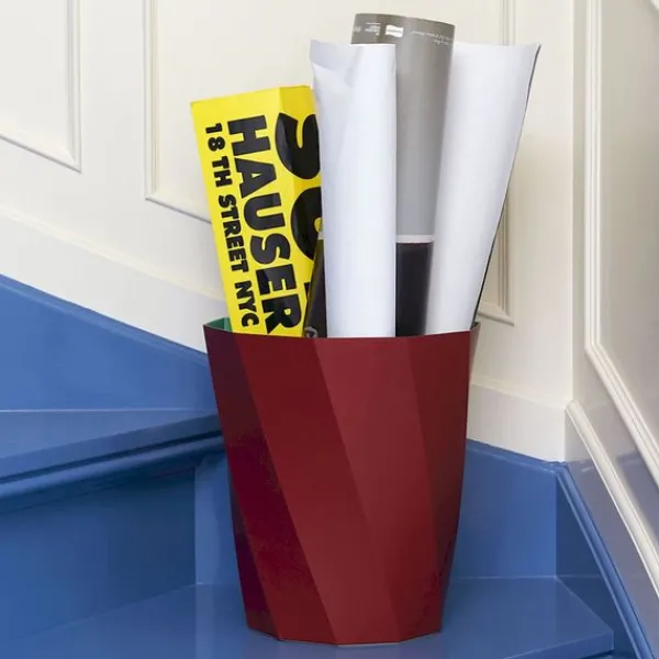 Discount HAY Paper Paper Bin Dark Green