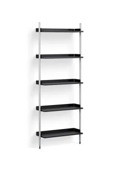 Clearance HAY Pier System / No. 111 Black / Clear Anodised Aluminium