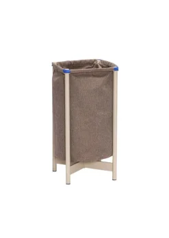 Clearance Hübsch Pod Vasketøjstaske Blå / Brun / Sand