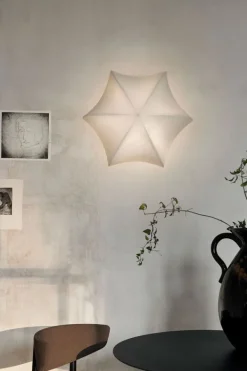 Best Ferm Living Poem Ceiling/Wall Lamp White/Cashmere - Small