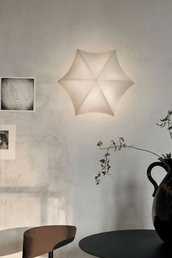 Best Ferm Living Poem Ceiling/Wall Lamp White/Cashmere - Small