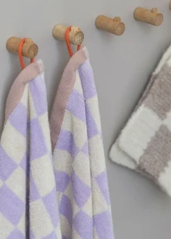 Clearance Mette Ditmer RETRO Bath Towel Lilac