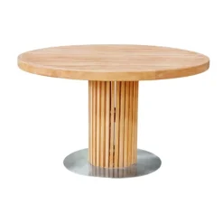 Online Sibast Furniture Rib Round Dining Table ROUND DINING TABLE 130