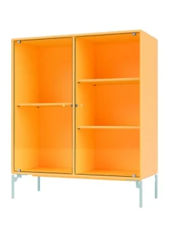 Clearance Montana Ripple Cabinet II - Med Flint Ben Acacia