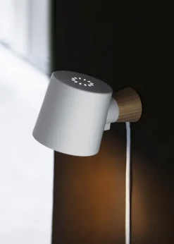 Best Normann Copenhagen Rise Wall Lamp - Hardwired Grey - Lagersalg