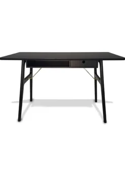 Best Risskov Møbelsnedkeri RM13 Work Desk Sortbejdset eg bordplade / Eg understel - Eg skuffe
