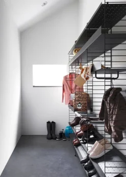 String Furniture Rods for Metal Shelf
