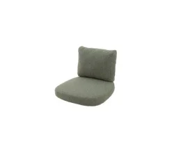 Sale Cane-line Sense/Moments Loungestol Hyndesæt Indoor Dark Green - Cane-line Wove