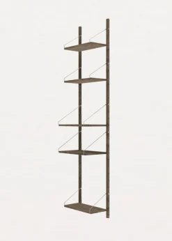 Clearance FRAMA Shelf Library H1852 / W40 Section Dark Oiled Oak