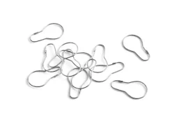 New HAY Shower Curtain Rings Chrome - Set of 12