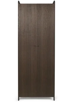 Discount Ferm Living Sill Cupboard Tall - Dark Stained Oak