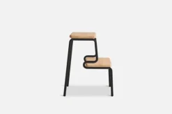 Woud Slalom Step Stool