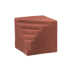 Kristina Dam Studio Stair Sculpture Terracotta