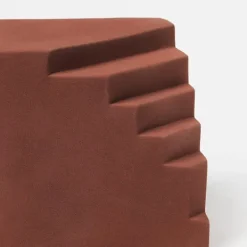 Kristina Dam Studio Stair Sculpture Terracotta