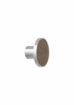 Clearance Ferm Living Steel Hooks Steel/Brown Marble Large