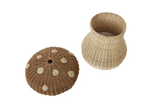 Sale OYOY MINI Svampe Kurv Natur