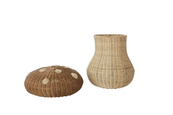 Sale OYOY MINI Svampe Kurv Natur