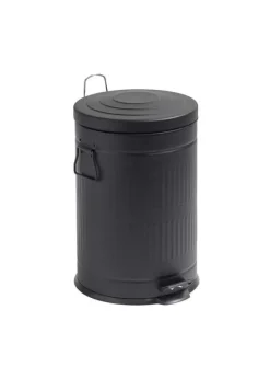 Online Nordal Trash can - round Black