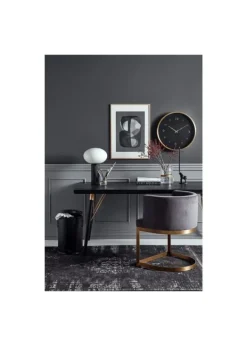 Online Nordal Trash can - round Black
